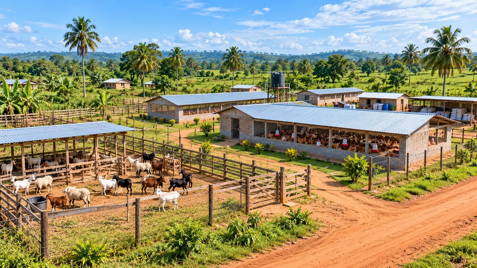 Parc d'élevage de Mboo-a-Mpiti, province du Kwilu